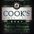 Cooks - Champagne Brut California 0 (187ml)