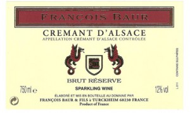Francois Baur - Crmant dAlsace Brut Reserve NV (750ml) (750ml)