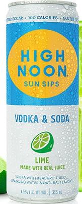 High Noon Sun Sips - Lime Vodka & Soda (750ml) (750ml)